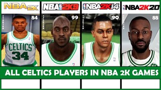 Every Single Boston Celtics Player from NBA 2K to NBA 2K20