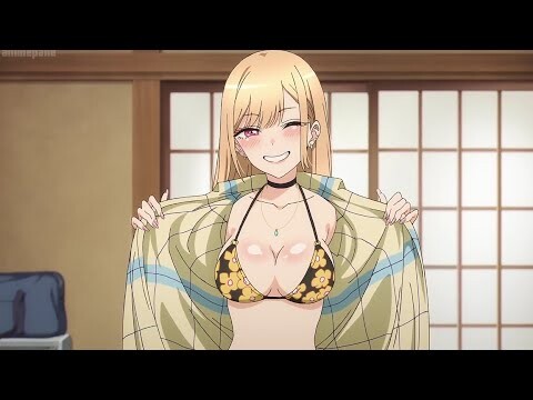 Marin in Bikini / Bathing Suit / Swimsuit | My Dress-up Darling Episode 2