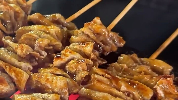 Dip the barbecue in sauce first.