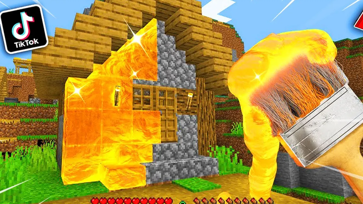 🔥โคตรเจ๋ง!!【"สิ่งที่คุณอาจจะยังไม่รู้ว่าทำได้ในมายคราฟ!! 233"】 (Minecraft Building)