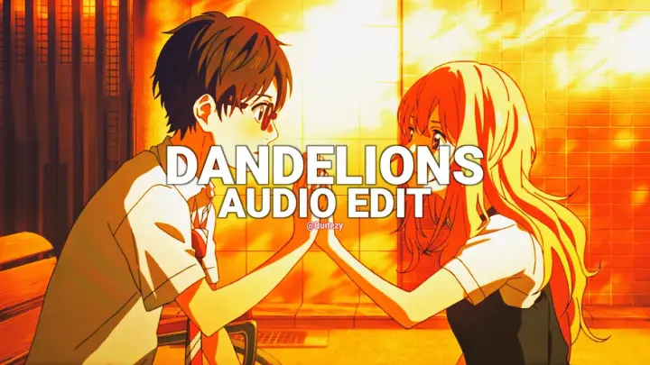 dandelions - ruth b. [edit audio]