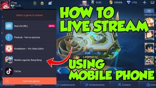 How to live stream mobile games to facebook page using omlet