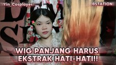 (UNBOXING Part 3) || Wig Hitam Panjang Kok Ngeri Ya😱 ||