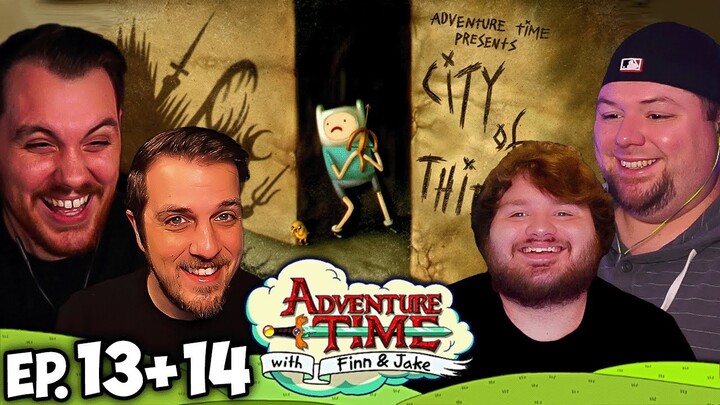 Adventure Time Episode 13 & 14 Group REACTION | City of Thieves / The Witch's Garden