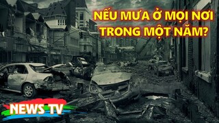 Điều kinh khủng gì sẽ xảy ra nếu trời mưa ở mọi nơi trên trái đất cùng lúc trong một năm?