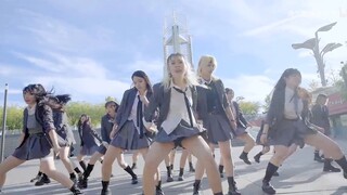 Rapi banget❤hot MAX! 18 orang menari mengikuti versi lengkap "Roots and Leaves Rumor"