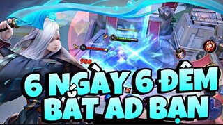TOP Tachi | Thử Thách 6 Ngày 6 Đêm Bắt Ad Team Bạn Với Build Đồ Full Dame, Gét Gô=))