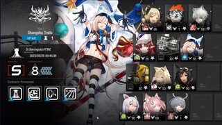 ⟁明日方舟/アークナイツ/Arknight⟁ -░CC#11 Day 5 Map SHANGSU TRAILS Risk 8 CM ░ - Strategy Low End Star Squad