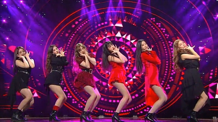 (G)I-DLE's latest comeback track "Senorita" performance stage on March 17, 2019