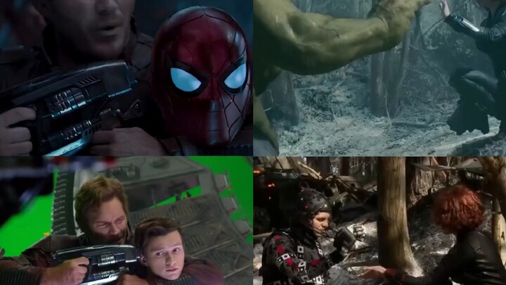 【Marvel】So sánh hiệu ứng đặc biệt hậu trường và hiệu ứng trên phim trường của Marvel phần 2