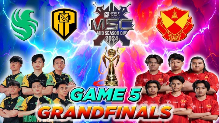 FALCONS APBREN VS. SRG [FULLGAME 5] MSC 2024 GRANDFINALS
