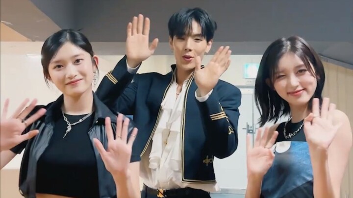 Tantangan SHOWNU X IVE (Musim Gugur & Lee Seo) untuk lagu 'Love Me A Little'