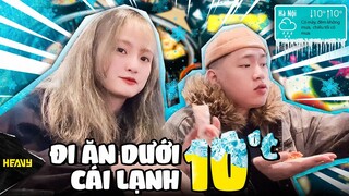 [Vlog] Bất Chấp Cái Lạnh Hà Nội Cùng Anh Khủng Long Đi Ăn Đồ Nướng - Cơm Chó #1| HEAVY Alice