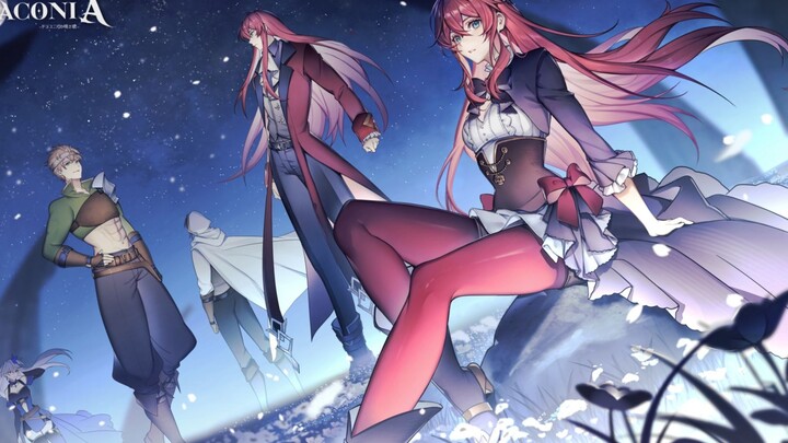 【OC animation/original song】Lament of Draconia OP animation