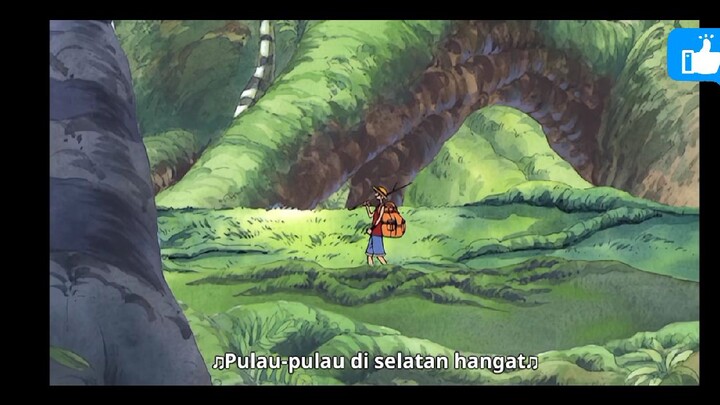 Luffy nyanyi Minamino simawa 👍🤣✅