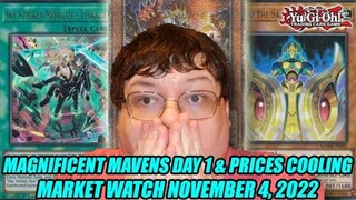 Magnificent Mavens Day 1 & Price Cooling! Yu-Gi-Oh! Market Watch November 4, 2022