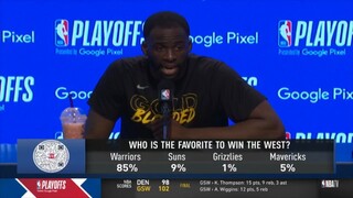 Draymond Green on Nikola Jokic: “It's an honor to play against someone so talented and so skilled."