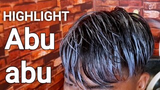 semir rambut abu abu highlights, paling banyak dicari