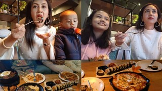 Korean food for the first time...