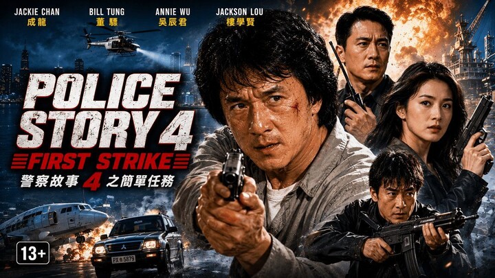 Police Story 4 First Strike (Ging chaat goo si 4 Ji gaan daan yam mo) (1996) 13+