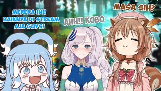 Kobo di Bully Reine Senpai dan Risu Saat Off Stream