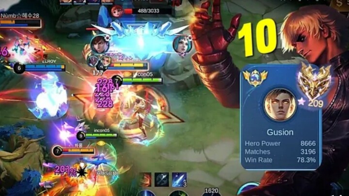 GUSION MONTAGE TERBAIK YANG PERNAH ADA