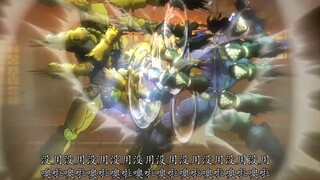 JOJO名场面，欧拉欧拉VS木大木大，白金之星VS世界，全网最高清版本
