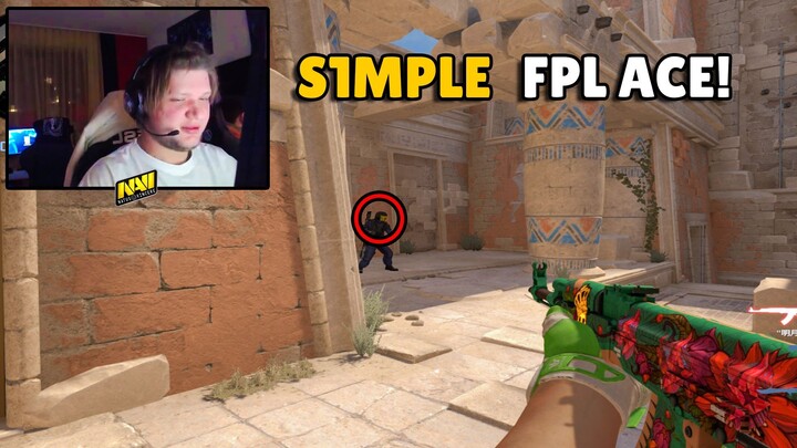 S1MPLE Amazing Ace in FPL! iM is insane! CSGO Highlights