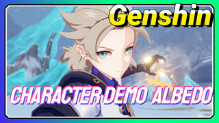 Character demo Albedo