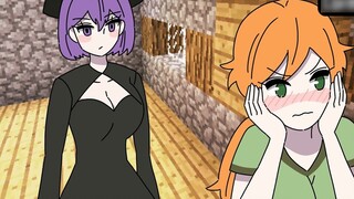 【corngak Minecraft แอนิเมชั่น】Ender Dragon Girl's Part-time EP15