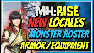 Monster Hunter: Rise | Armor and Equipment First Look! New Locales, Monster Roster!