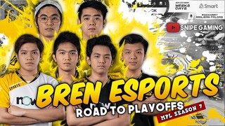 BREN ESPORTS ROAD TO PLAYOFFS OF MPL-PH SEASON 7