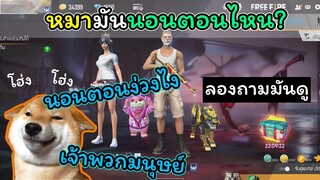 [FreeFire]ใครรู้บ้างว่าหมามันนอนตอนไหน???