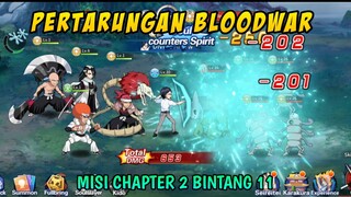 Pertarungan Sengit Antara Musuh di Bloodwar Chapter 2 Bintang 11 Untung Bisa Menang