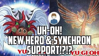 NEW HERO & SYNCHRO DRAGON SUPPORT!?!? Yu-Gi-Oh!