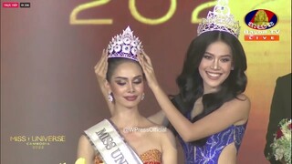 Manita Hang - Miss Universe Cambodia 2022 - Crowning Moment