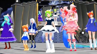 【mmd di gi charat】デ・ジ・キャラット7人娘でセツナトリップ