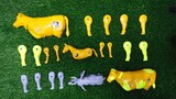 Merakit Mainan Sapi Perah , Mainan Kuda Dan Mainan Gajah