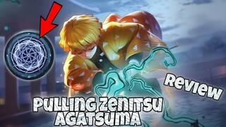 รับและตรวจสอบสกินใหม่ของ Murad "Zenitsu Agatsuma" AoV x Demon Slayer ร่วมมือกัน