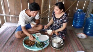 Rau Tập Tàng Chấm Nước Cá Kho Bữa Cơm Mùa Mưa Bão| TKQ T311