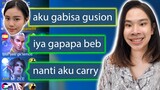 Prank Top 1 Gusion Nyamar Jadi Jessica Jane - Mobile Legends
