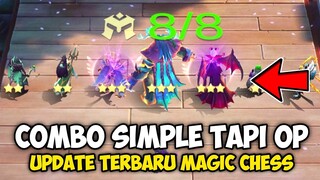 COMBO SIMPLE TAPI OP DI UPDATE TERBARU MAGIC CHESS 2022!! AUTO WIN KALAU GINI