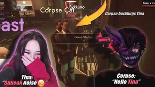 TINA'S REACTION WHEN CORPSE HUGS HER