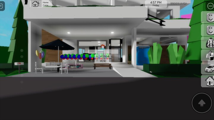 Playing Roblox 1