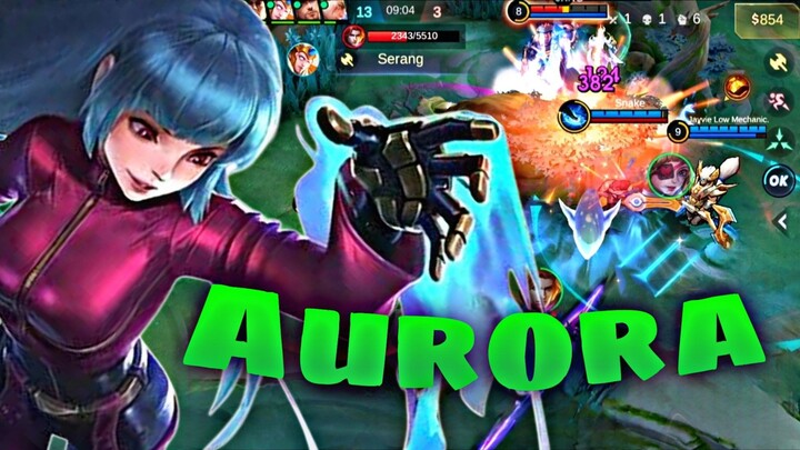 Bekukan Semua Lawan AURORA!!!