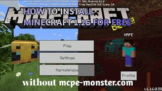 How to install Minecraft Bedrock 1.16