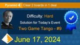 Event\Two Game Tango: #9 Pyramid - Hard - June 17, 2024