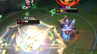 "Showing off cool expressions while playing with clowns?"