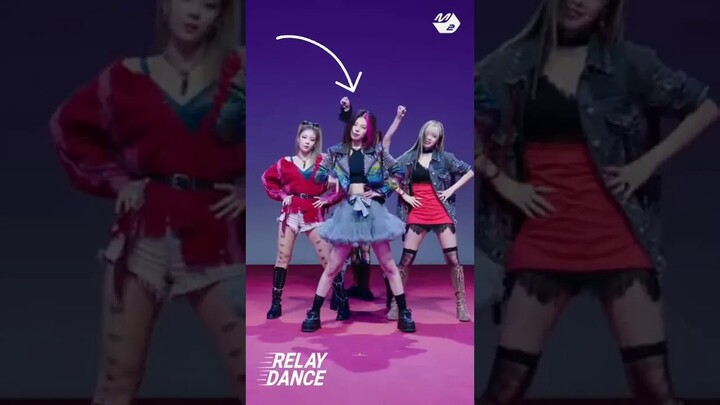 Detail kecil dalam tarian itzy