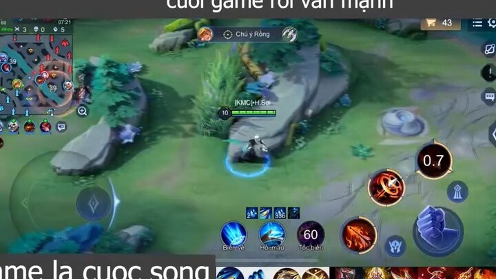 cuối game rồi vẫn mạnh p3 #gamelacuocsong